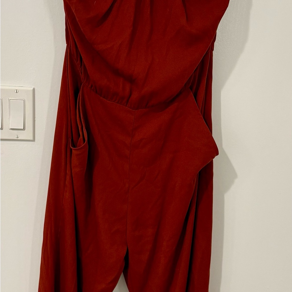 Chelsea28 Terracotta Jumpsuit